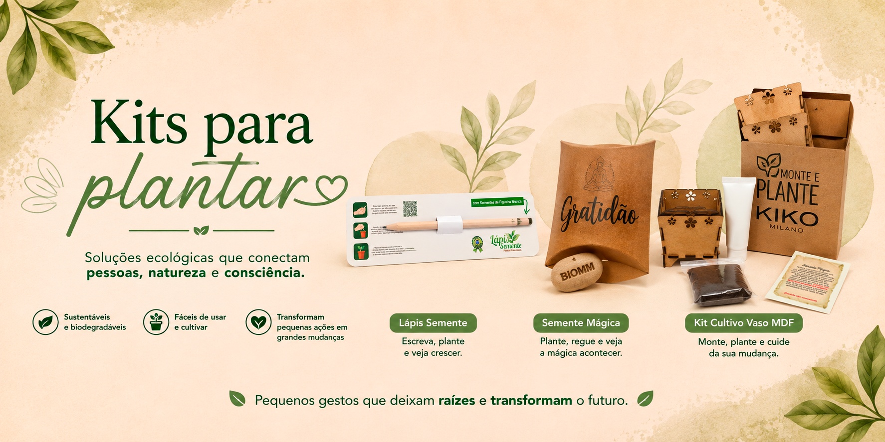 Brindes ecológicos personalizados da SPecologia