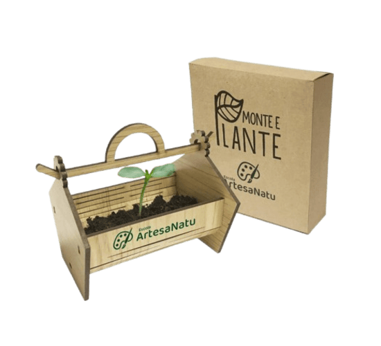 Mini Jardineira MDF Personalizada