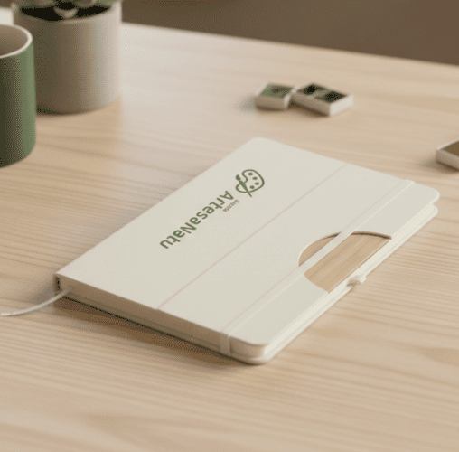 Caderno Sustentável Suporte de Celular