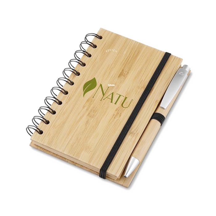 Bloco de Notas em Bambu