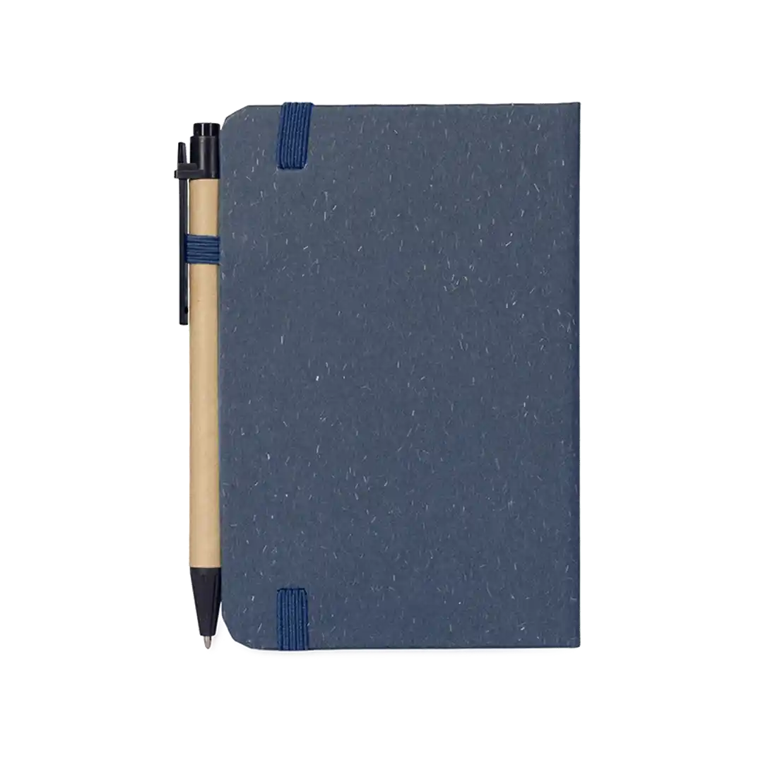 Caderneta Palha de Trigo com Caneta