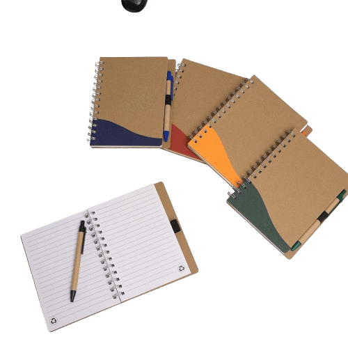 Caderno Ecológico com Caneta