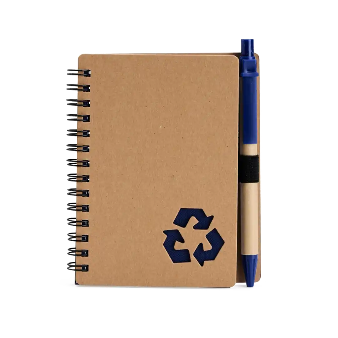 Caderno Ecológico em papelão