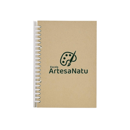 Caderno B5 Kraft