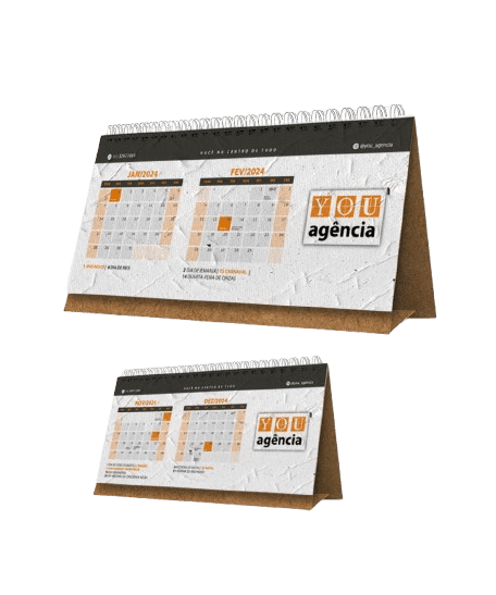 Calendário Papel Semente