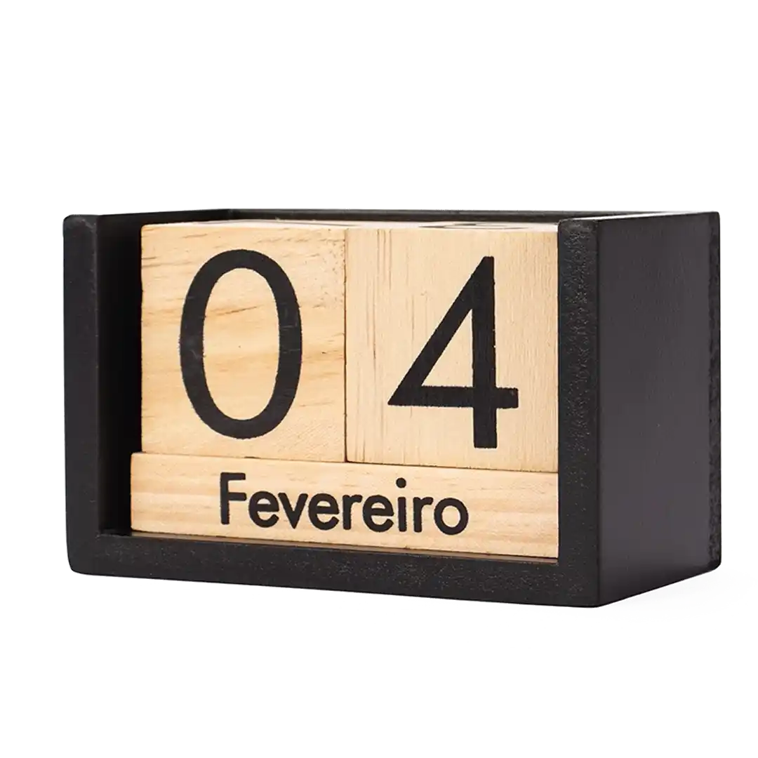 Calendário Permanente Madeira