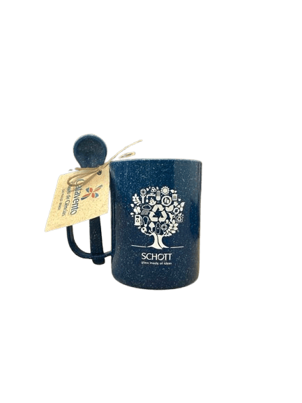 Caneca Fibra de Madeira Colorida