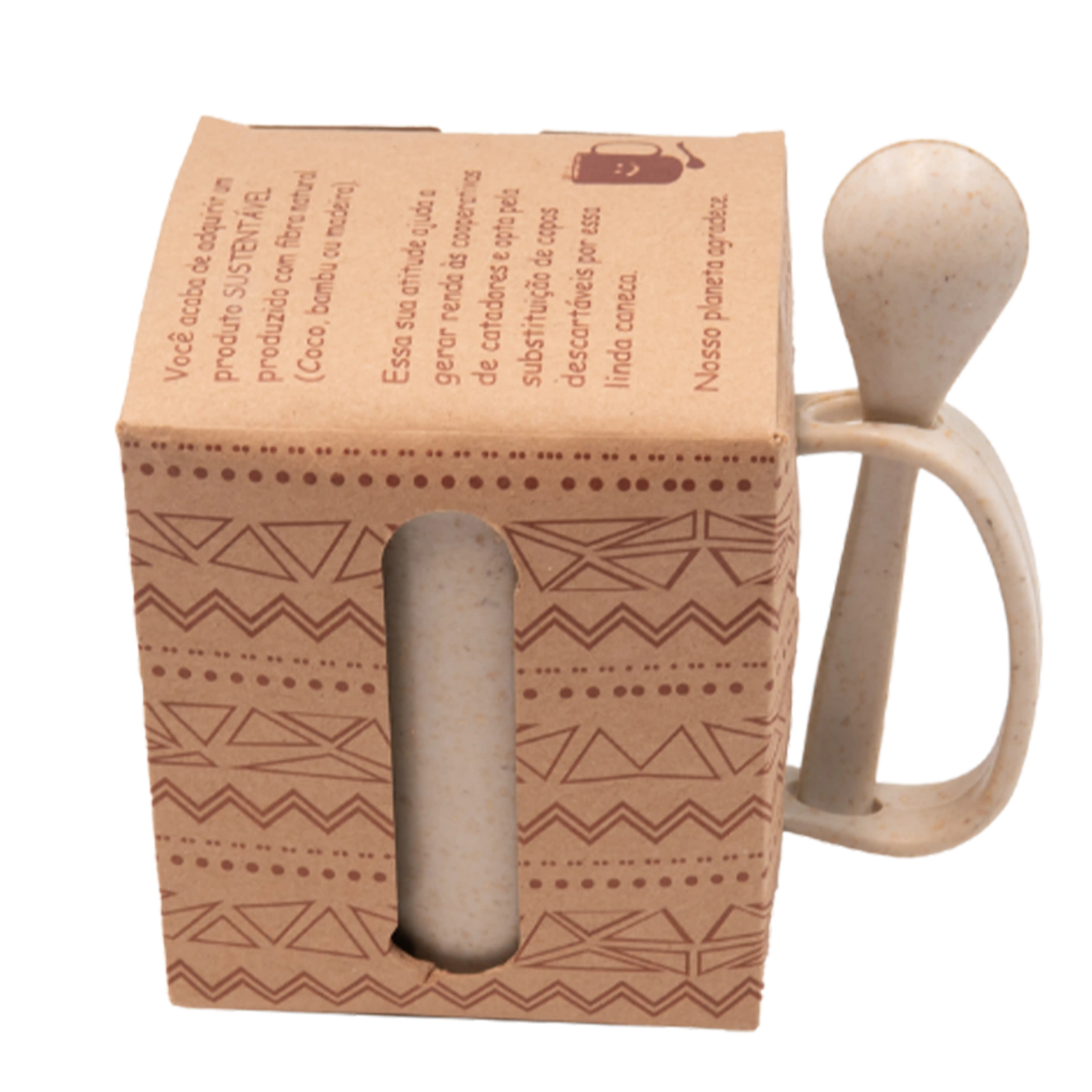 Caneca Fibra de Bambu