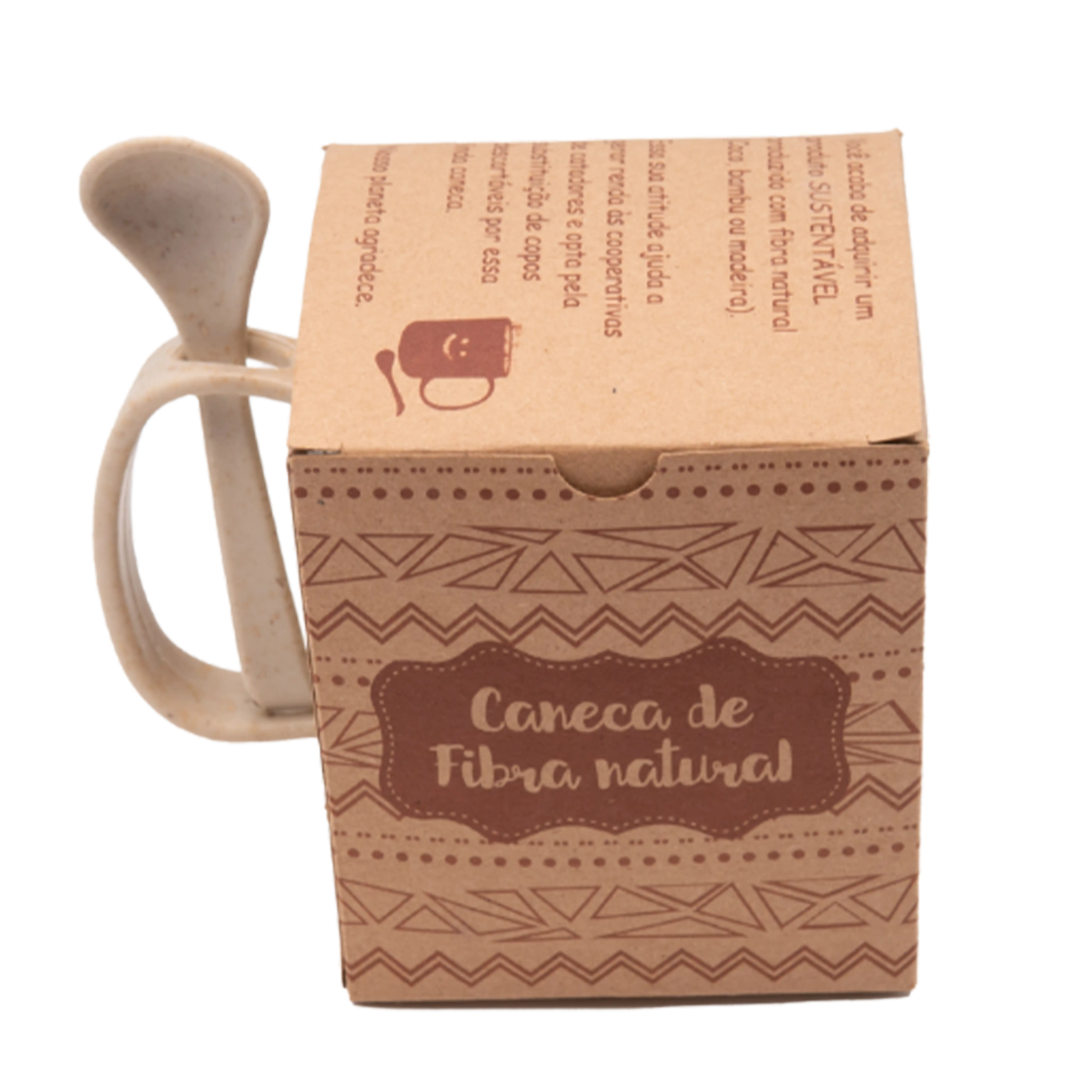 Caneca Fibra de Bambu