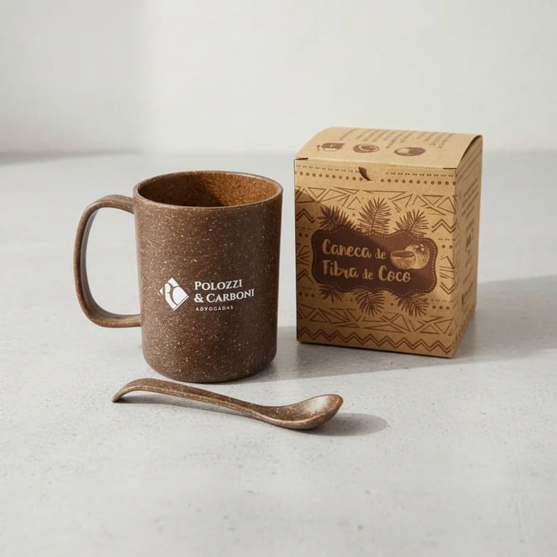 Caneca Fibra de Coco