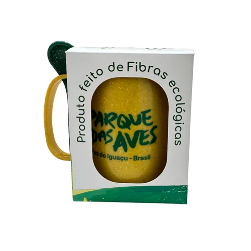 Caneca Ecológica Fibra de Madeira Copa do Mundo
