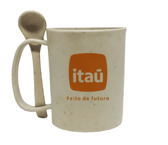 Caneca Fibra de Bambu