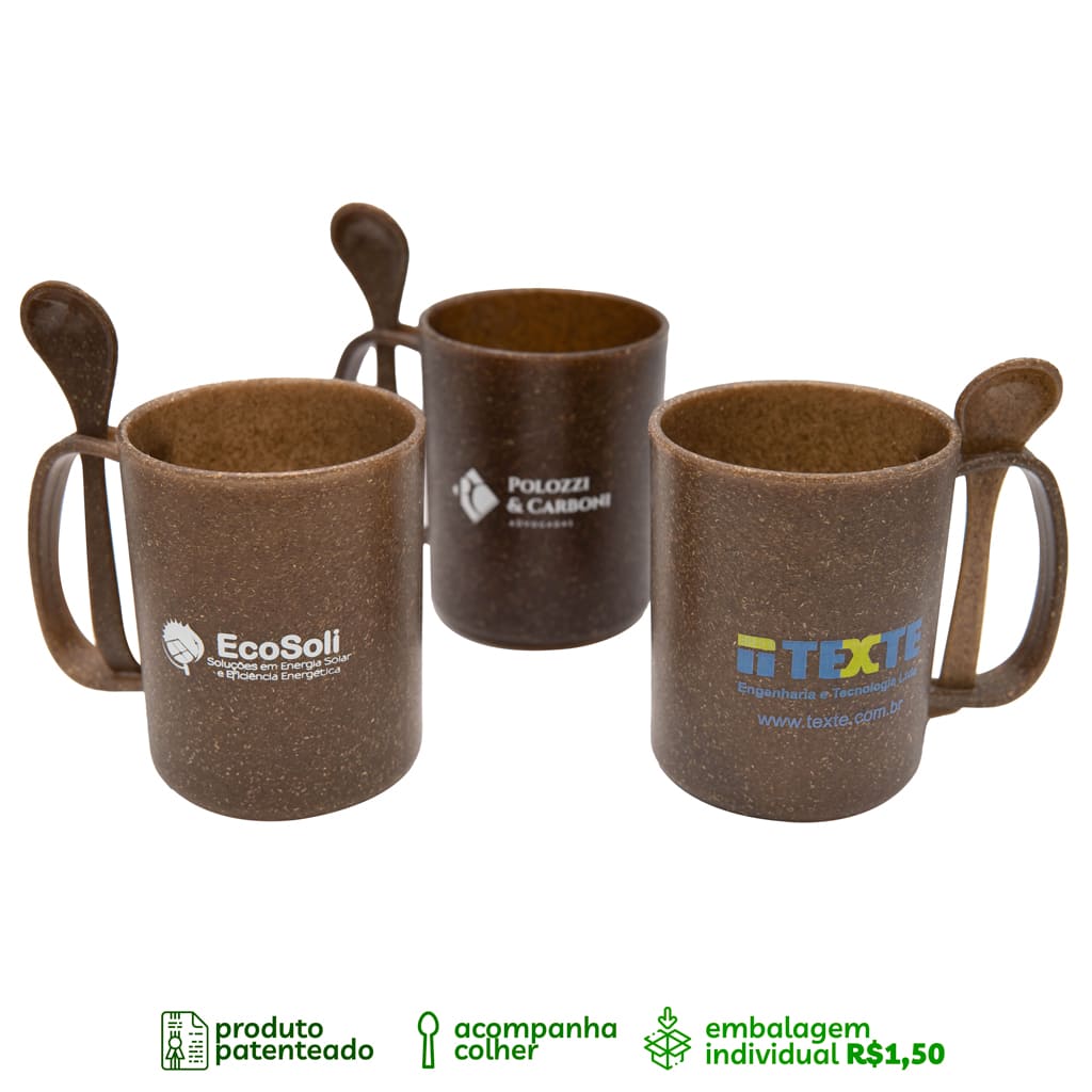 Caneca Fibra de Coco