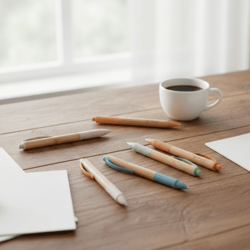 Caneta Ecológica em Bambu