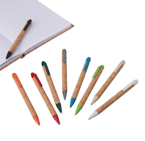 Caneta Cortiça Fibra