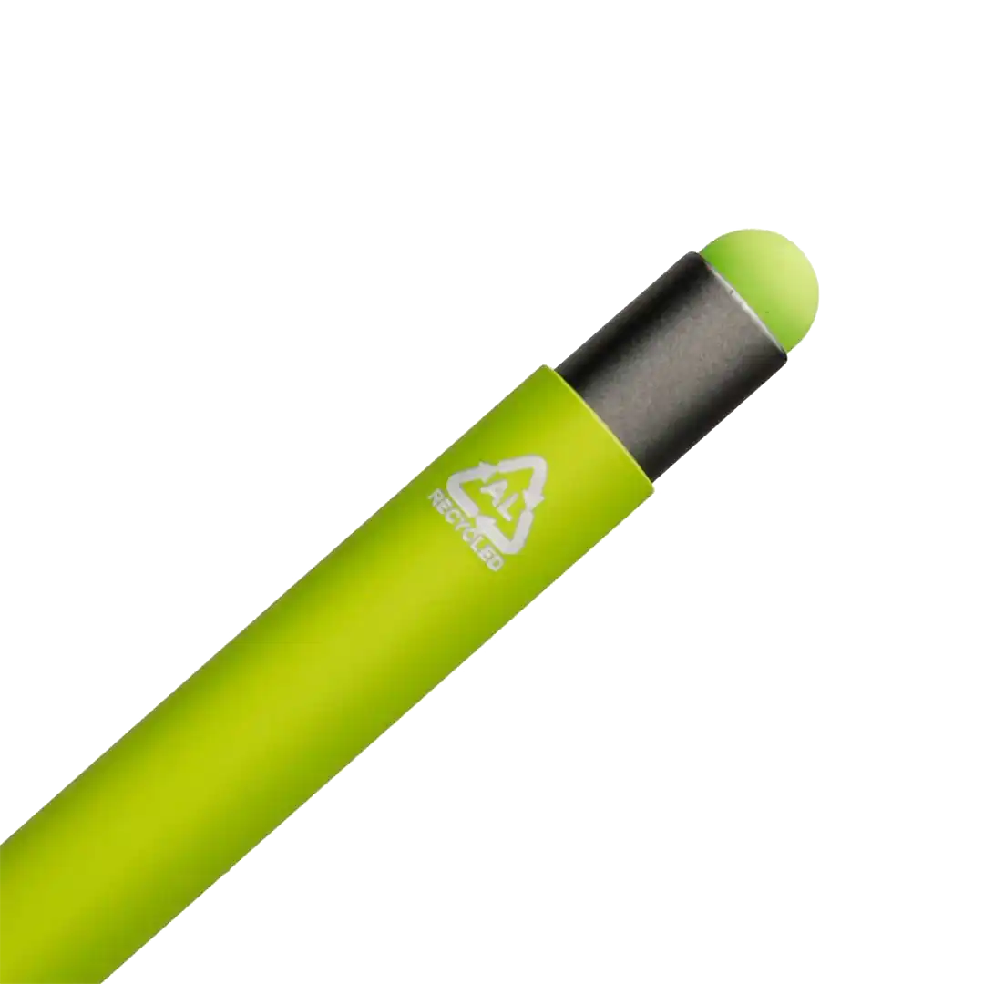 Caneta Touch Screen Alumínio e Bambu