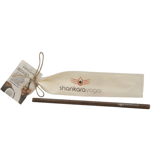 Canudo de coco com Saquinho de Algodão