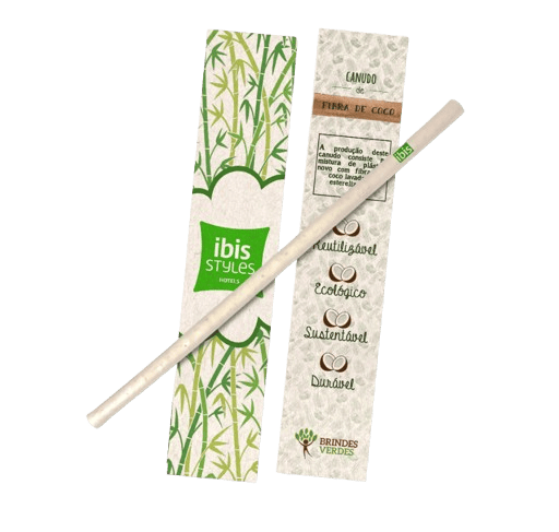 Canudo Eco Fibra de Bambu