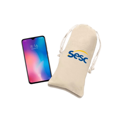 Saquinho de algodão