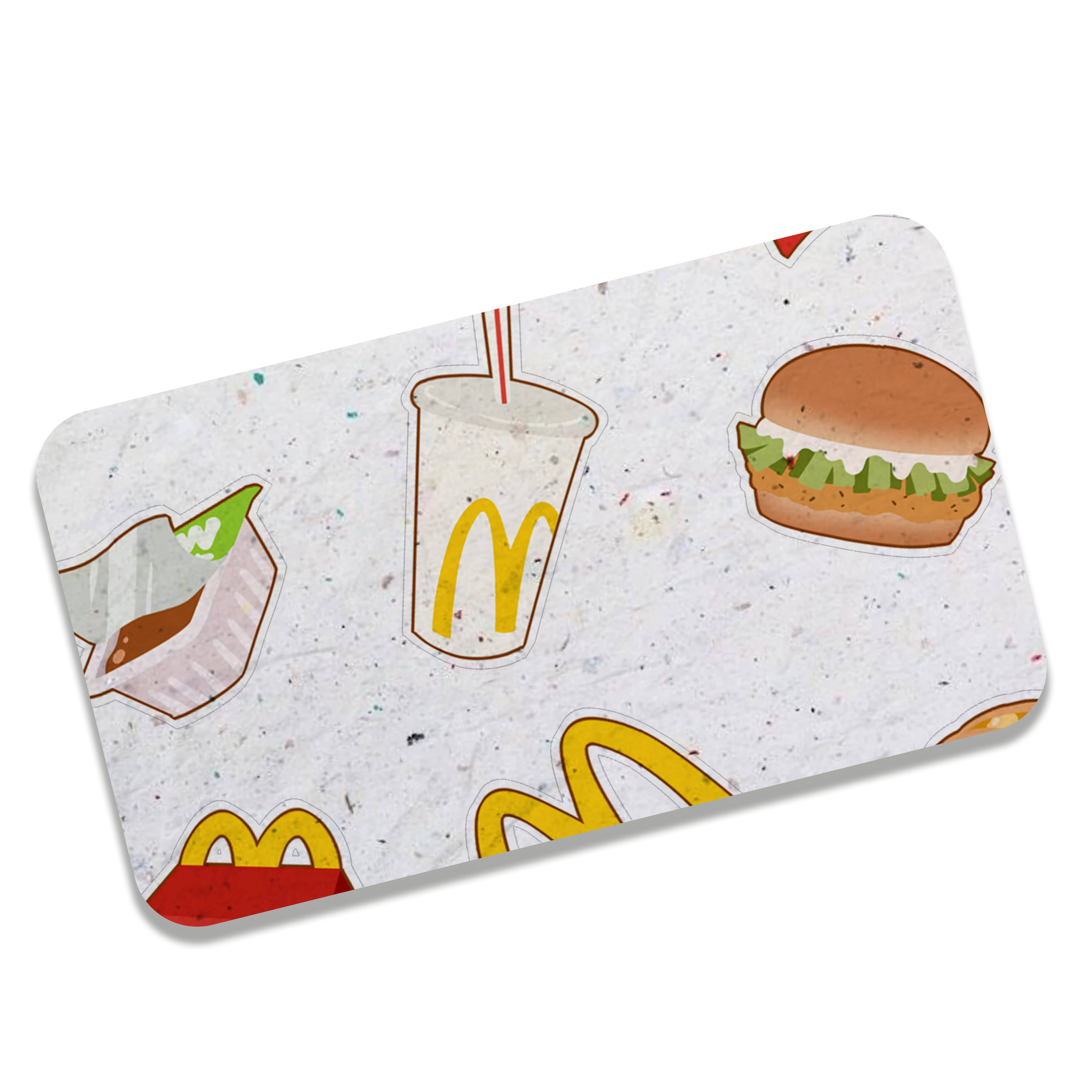 Cartão Papel Semente 5x9 cm | Ecológico | Brinde Sustentável Personalizado