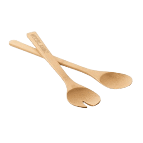 Conjunto de 2 Talheres de Bambu