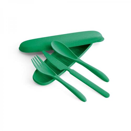 Conjunto de Talheres Fibra de Bambu