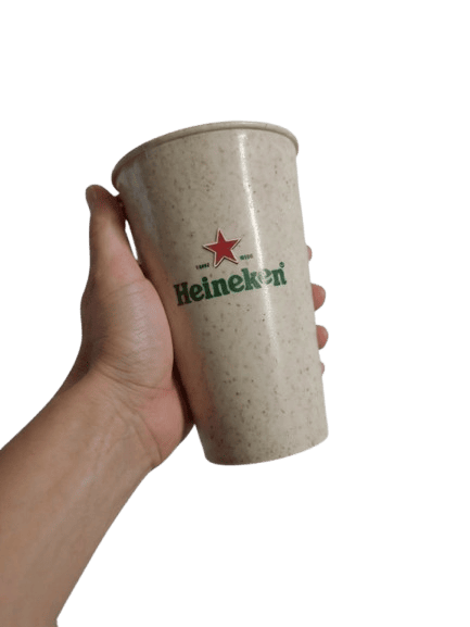 Copo de Fibra de Bambu Personalizado – Reutilizável e Sustentável