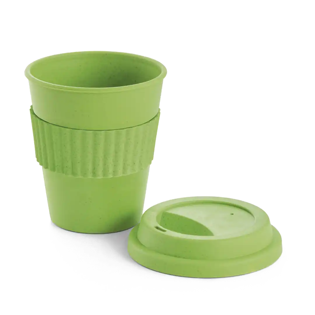 Copo de viagem em fibra de bambu