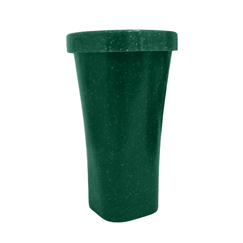 Copo fibra de Madeira Verde