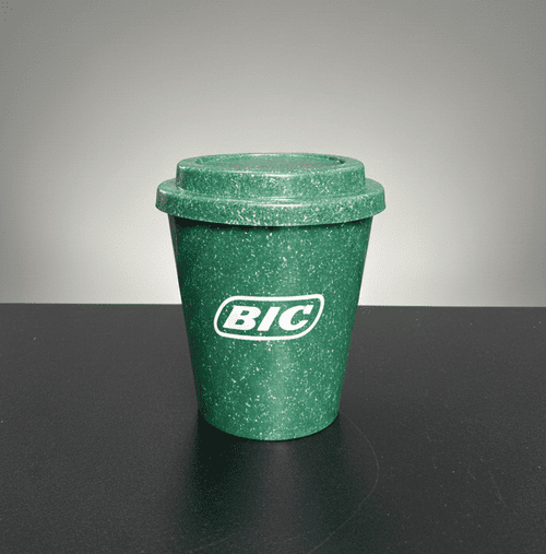 Copo Viagem Fibra de Madeira 350 ml