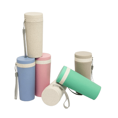 Copo Viagem Fibra de Bambu