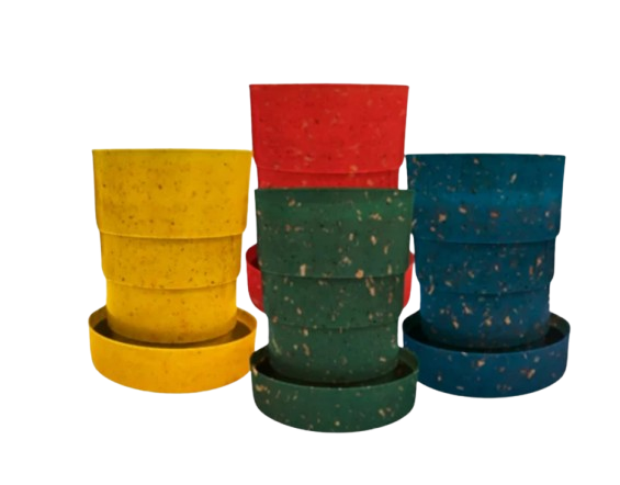 Copo Retrátil Colorido