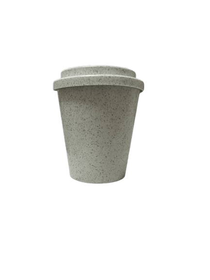 Copo de Viagem Fibra de Arroz 350 ml