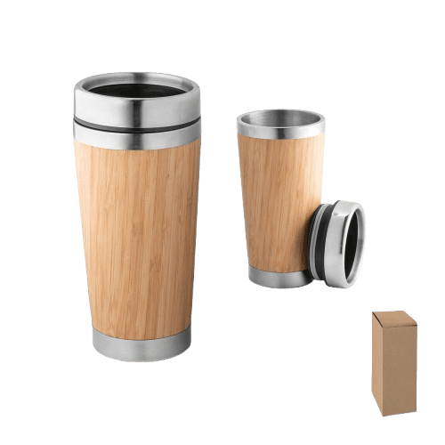Copo Inox Bambu Termico