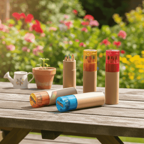 Mini Lápis de Cor Premium