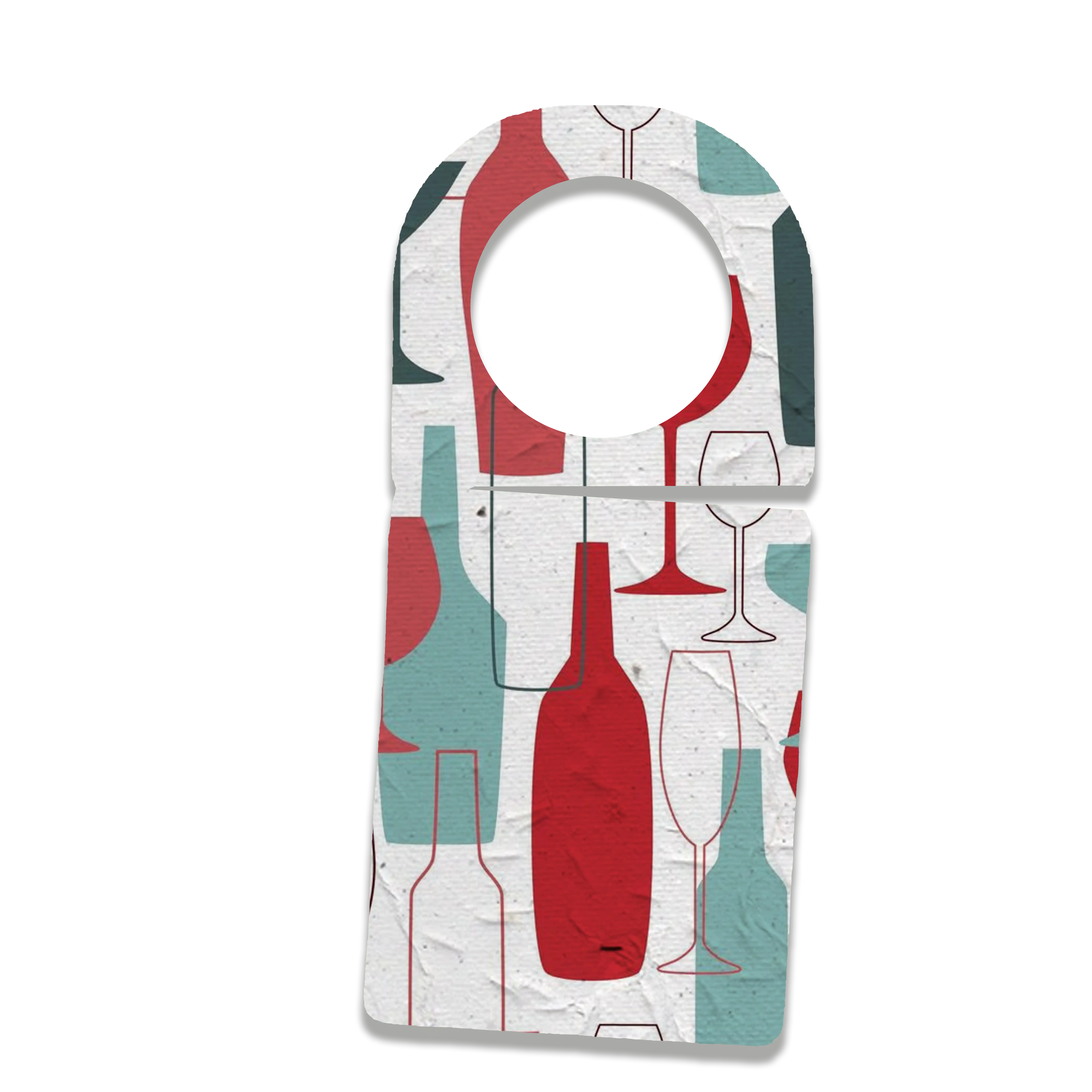 Gargalheira de Papel Semente Personalizada (Rótulo de Gargalo Plantável)