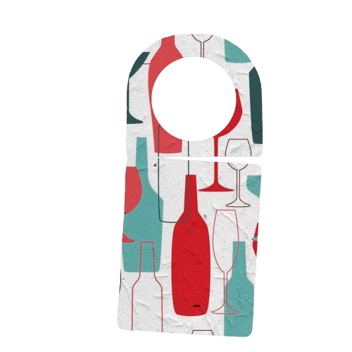 Gargalheira de Papel Semente Personalizada (Rótulo de Gargalo Plantável)