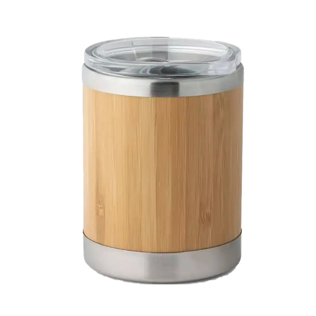 Copo Térmico Inox Bambu