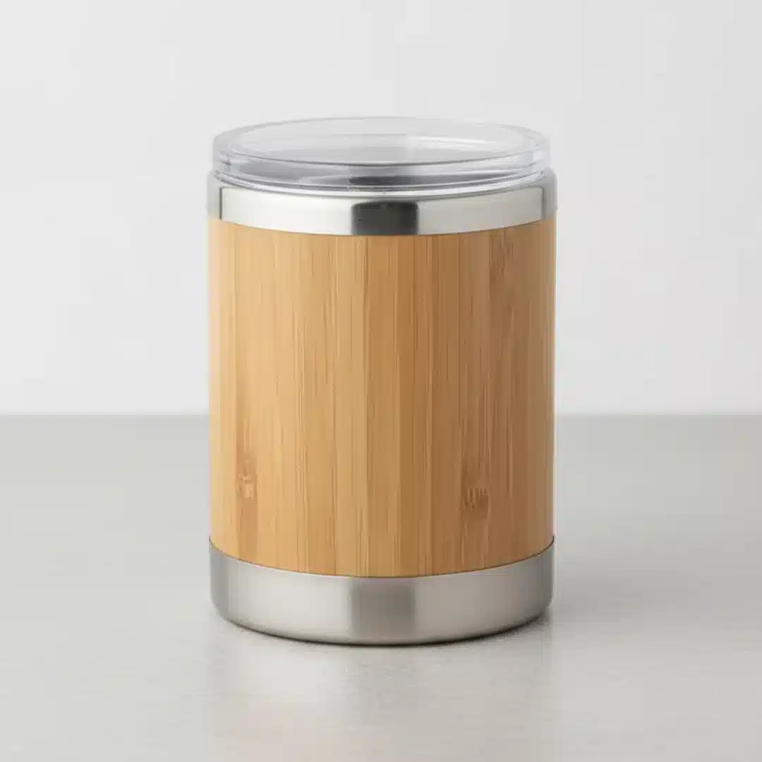 Copo Térmico Inox Bambu