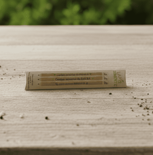 Conjunto 3 lápis sementes