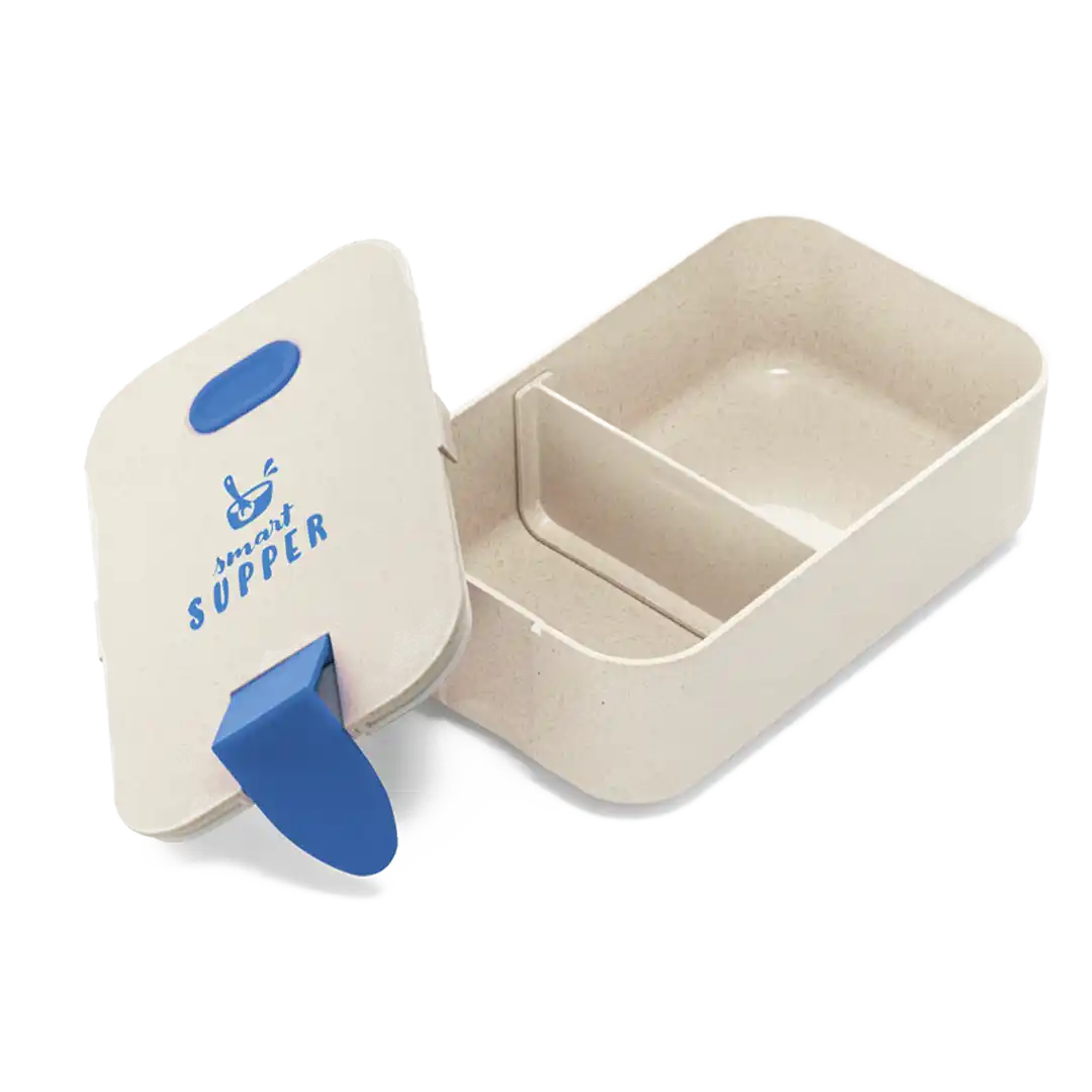 Lancheira. Marmita hermética em fibra de bambu