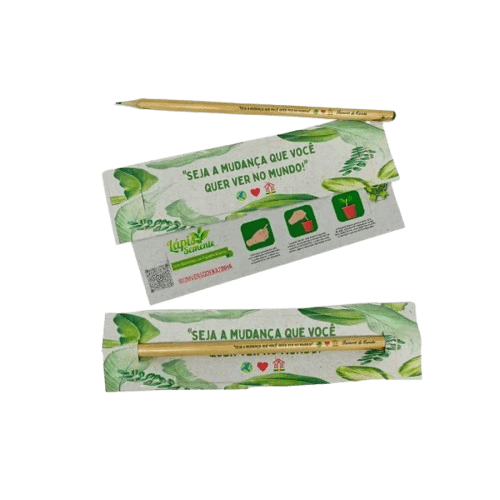 Lápis Semente Zero Plástico