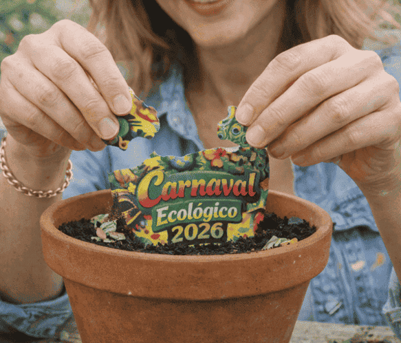 Leque de papel Semente 16,5x14,5cm