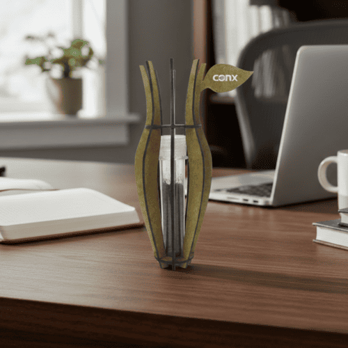 Kit Vaso MDF com Tubete