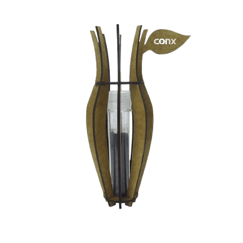 Kit Vaso MDF com Tubete