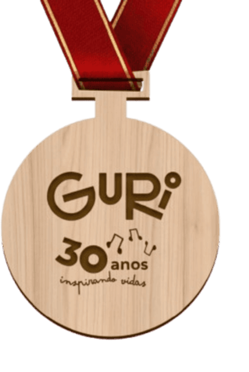 Medalha Eco em MDF