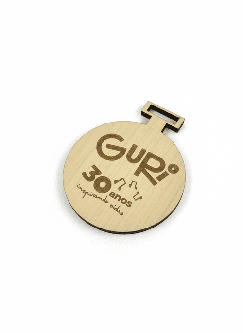 Medalha Eco em MDF