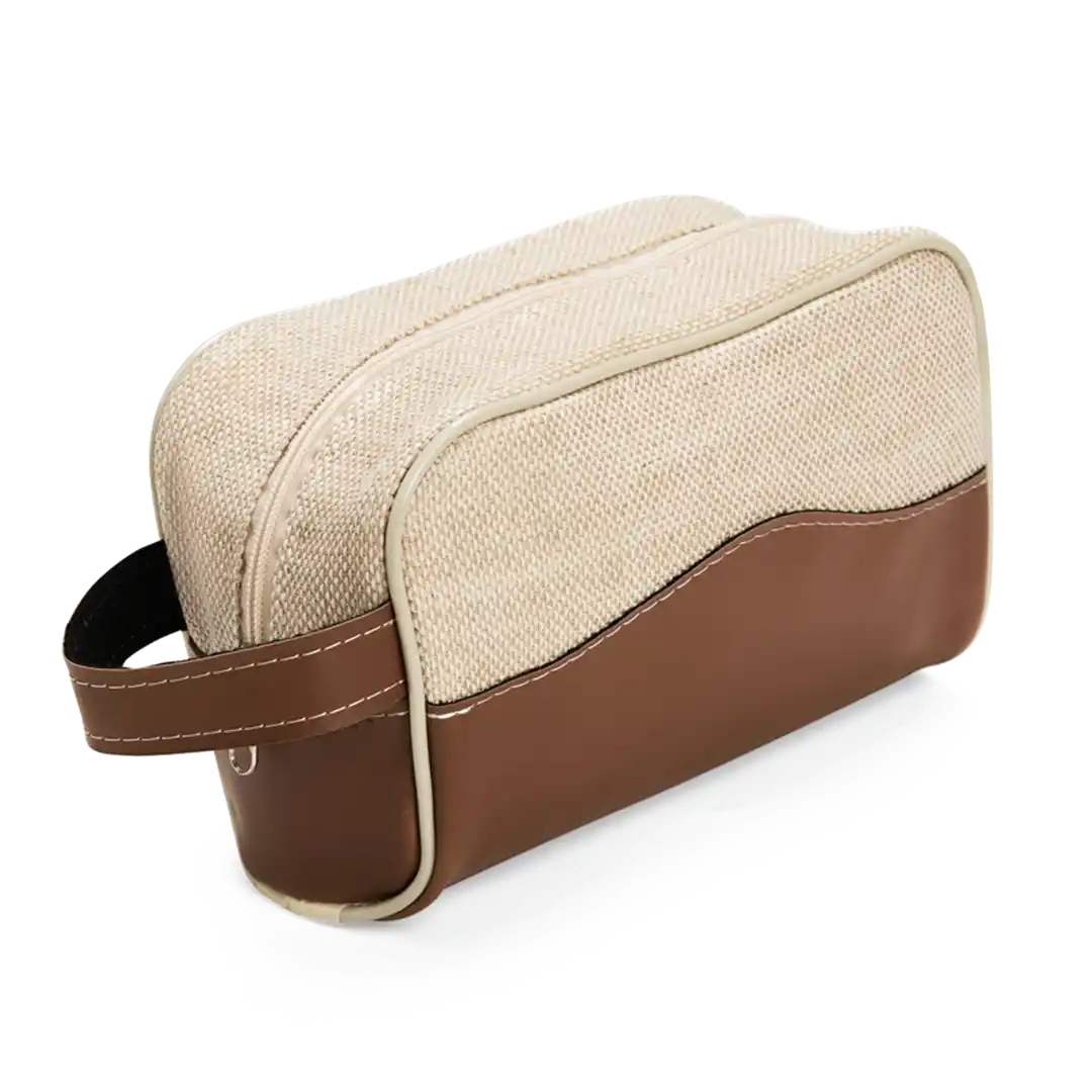 Nécessaire em Juta e Bidim