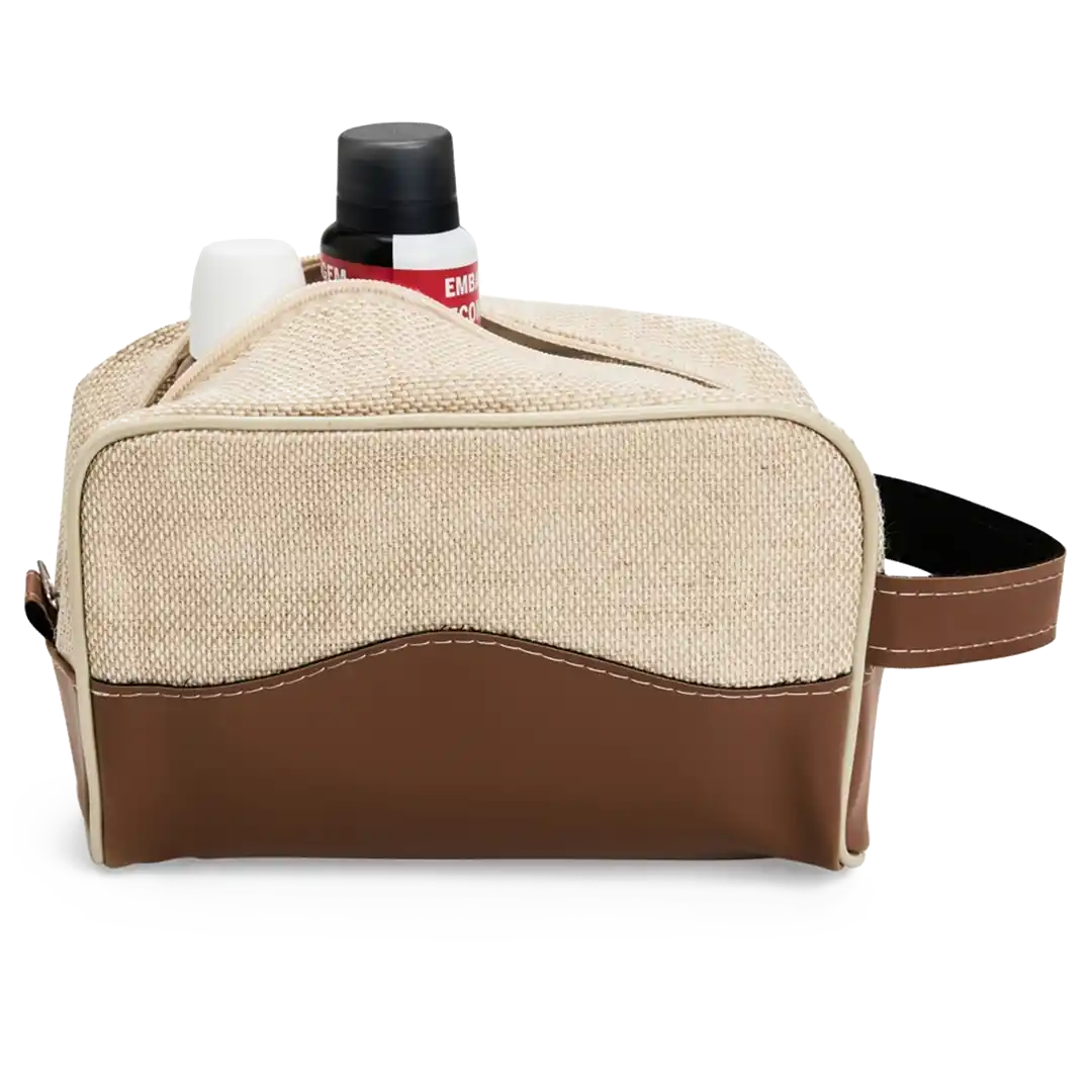 Nécessaire em Juta e Bidim