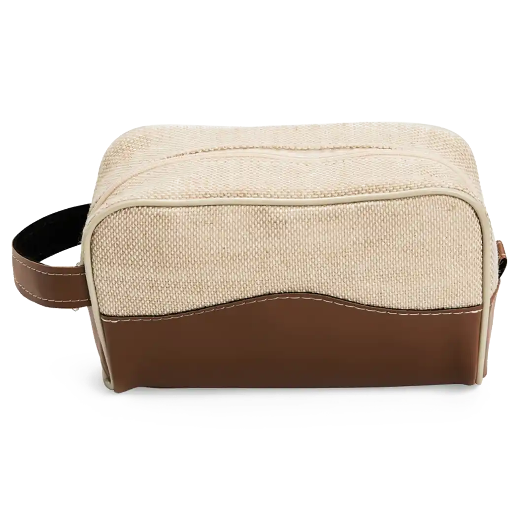 Nécessaire em Juta e Bidim